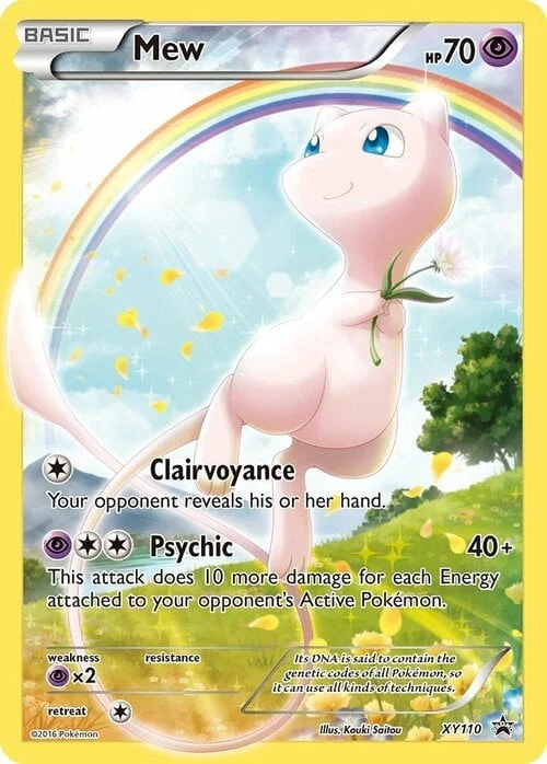 Mew — XY Black Star Promos