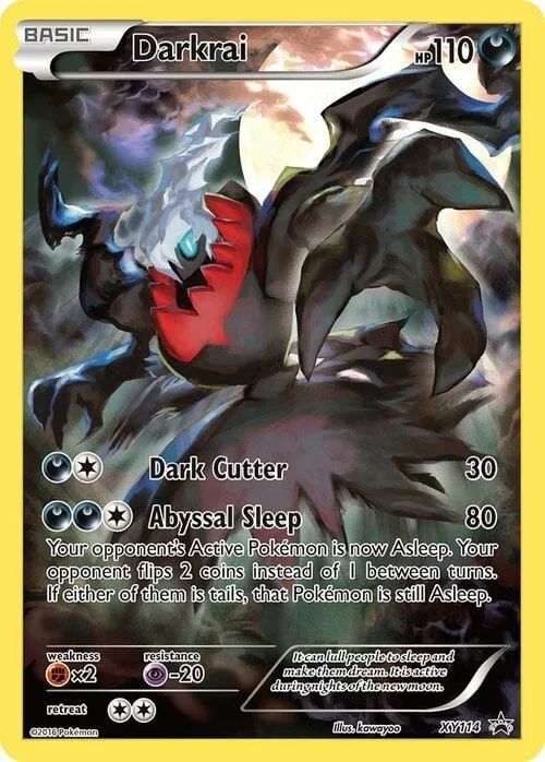 Darkrai — XY Black Star Promos