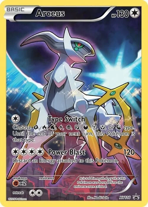 Arceus — XY Black Star Promos