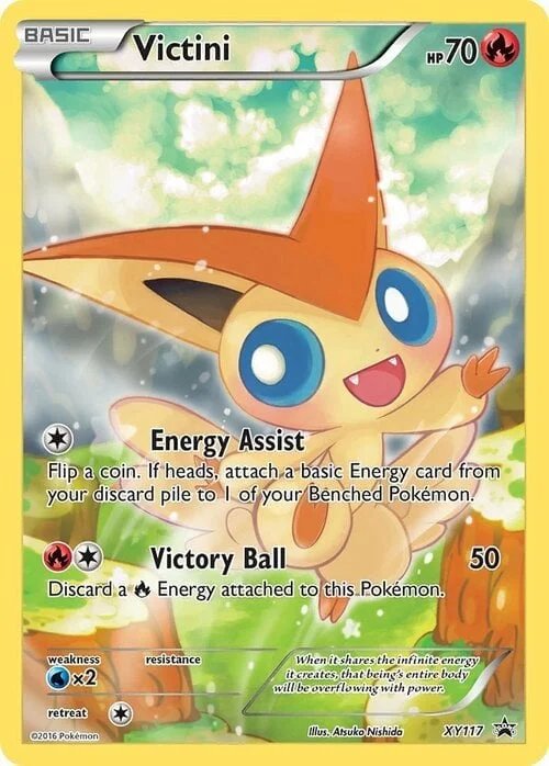 Victini — XY Black Star Promos