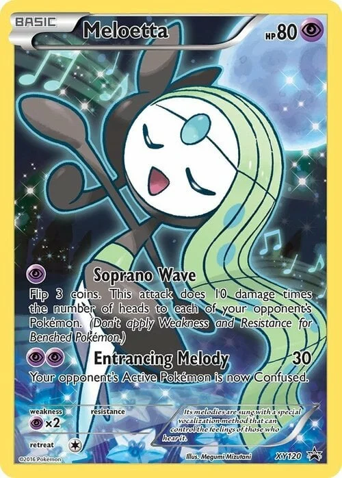 Meloetta — XY Black Star Promos