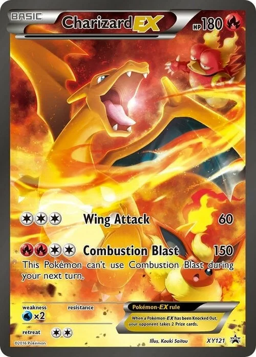 Charizard EX — XY Black Star Promos