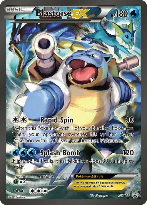 Blastoise EX — XY Black Star Promos