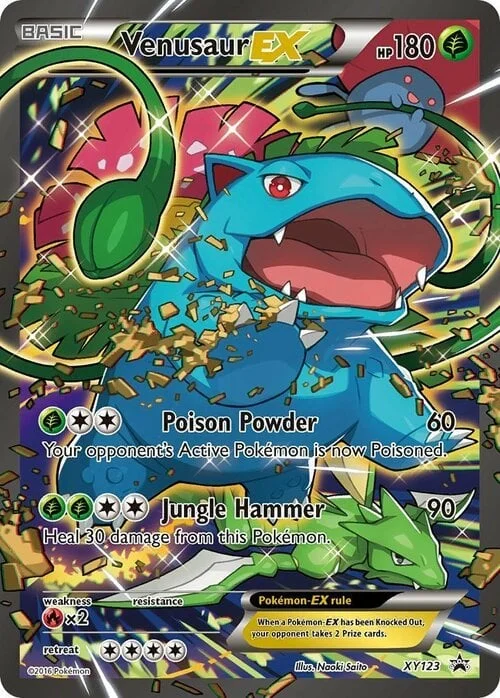 Venusaur EX — XY Black Star Promos