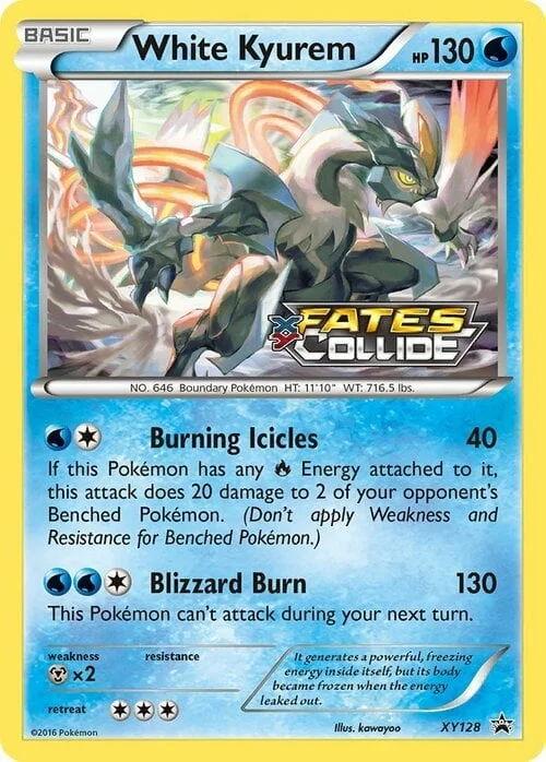 White Kyurem — XY Black Star Promos