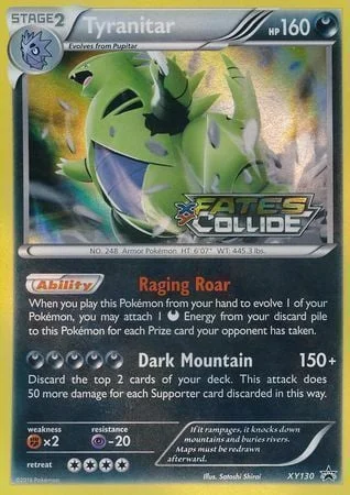Tyranitar — XY Black Star Promos