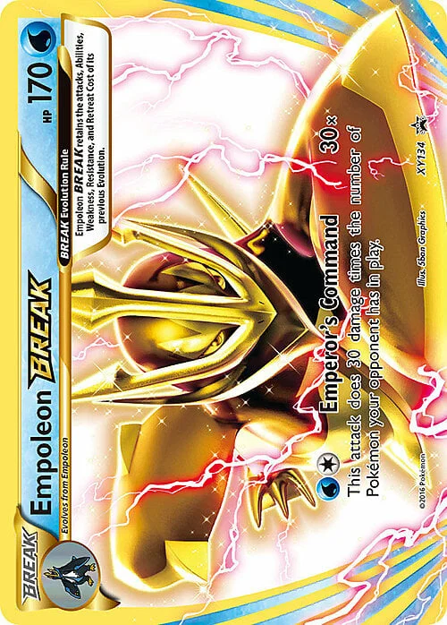 Empoleon BREAK — XY Black Star Promos