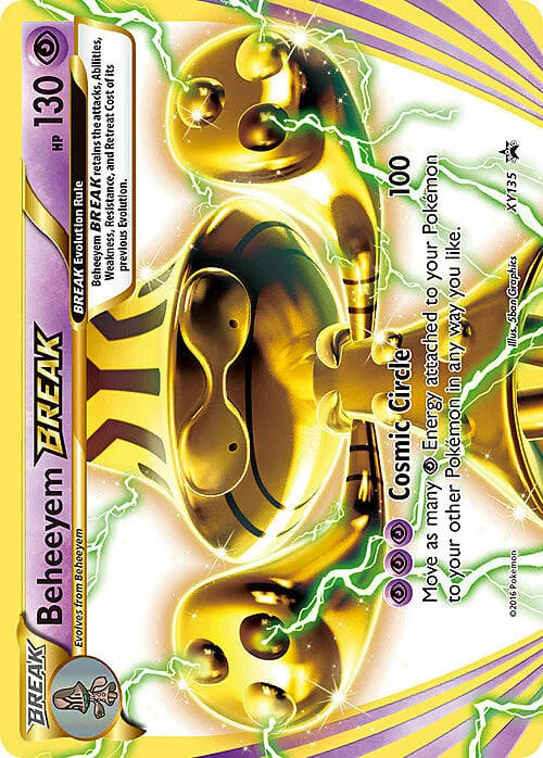 Beheeyem BREAK — XY Black Star Promos