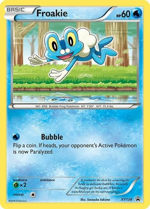 Froakie — XY Black Star Promos