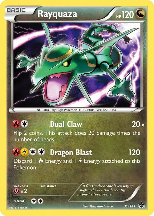 Rayquaza — XY Black Star Promos