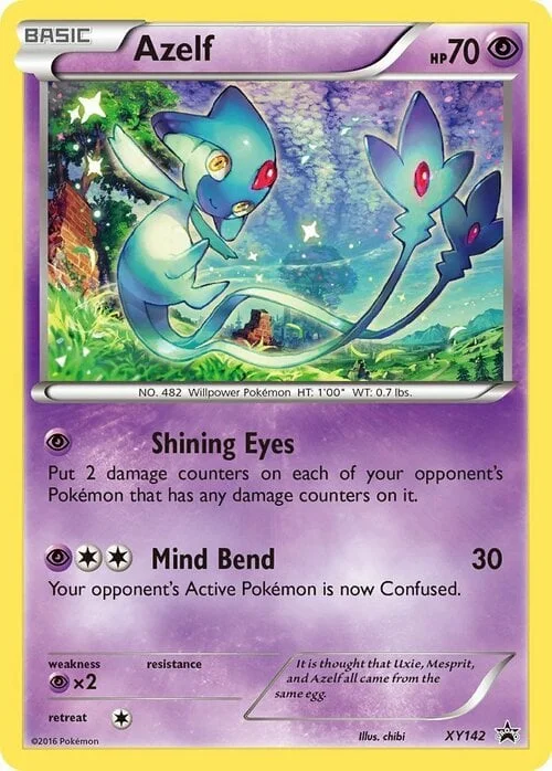 Azelf — XY Black Star Promos