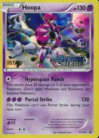 Hoopa — XY Black Star Promos