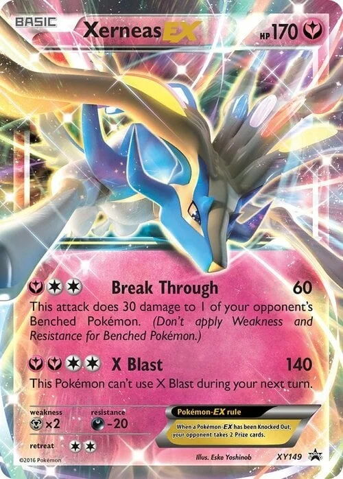 Xerneas EX — XY Black Star Promos