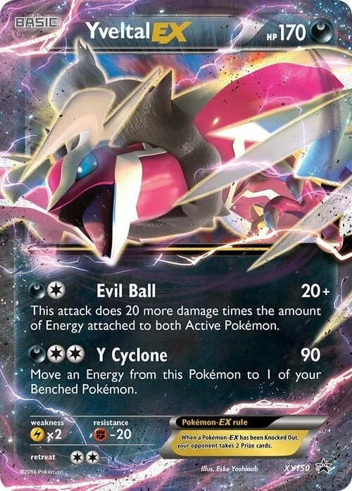 Yveltal EX — XY Black Star Promos