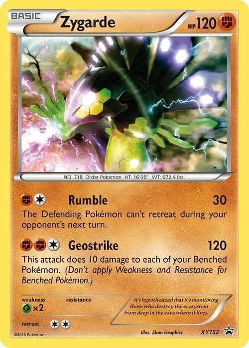 Zygarde — XY Black Star Promos