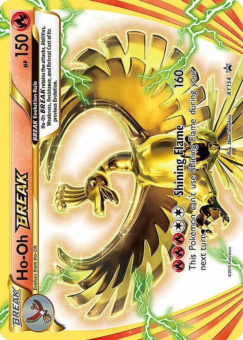 Ho-Oh BREAK — XY Black Star Promos