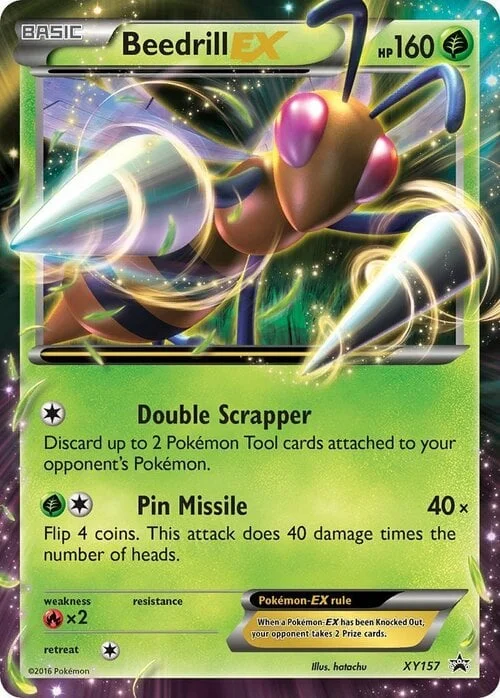 Beedrill EX — XY Black Star Promos