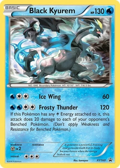 Black Kyurem — XY Black Star Promos