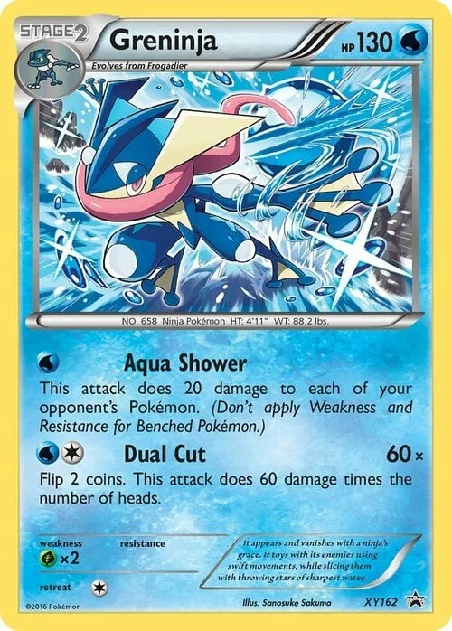 Greninja — XY Black Star Promos