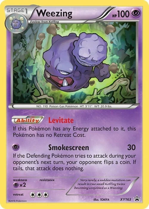Weezing — XY Black Star Promos