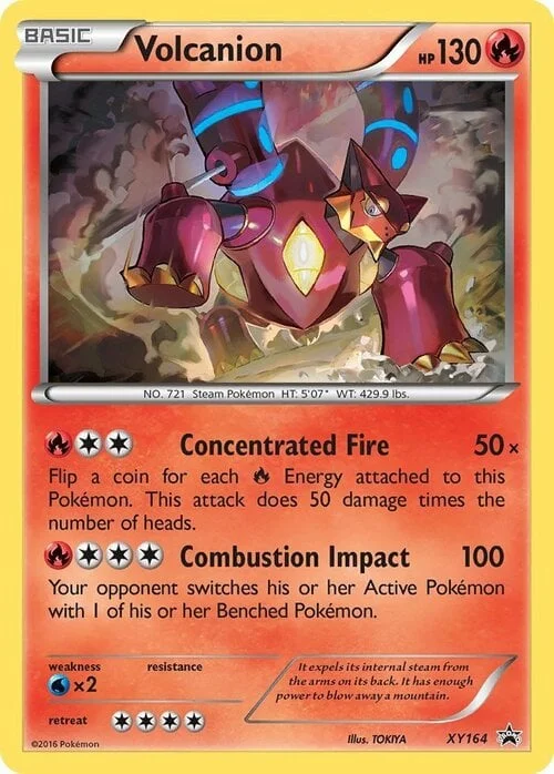 Volcanion — XY Black Star Promos