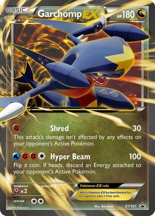 Garchomp EX — XY Black Star Promos