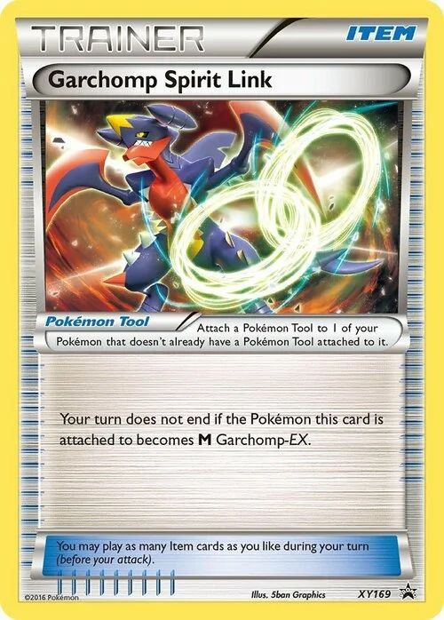 Garchomp Spirit Link — XY Black Star Promos