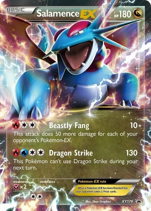 Salamence EX — XY Black Star Promos