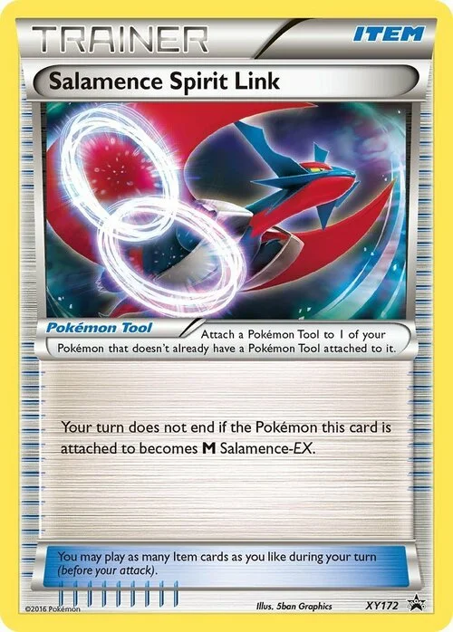 Salamence Spirit Link — XY Black Star Promos