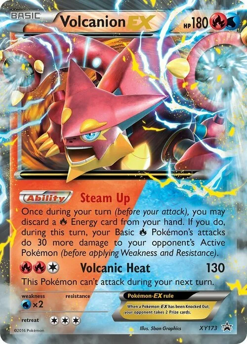 Volcanion EX — XY Black Star Promos