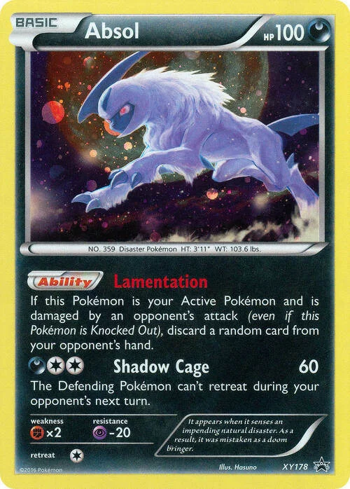 Absol — XY Black Star Promos