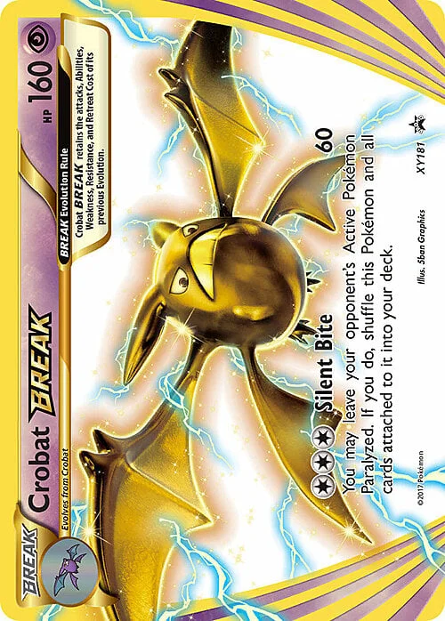 Crobat BREAK — XY Black Star Promos