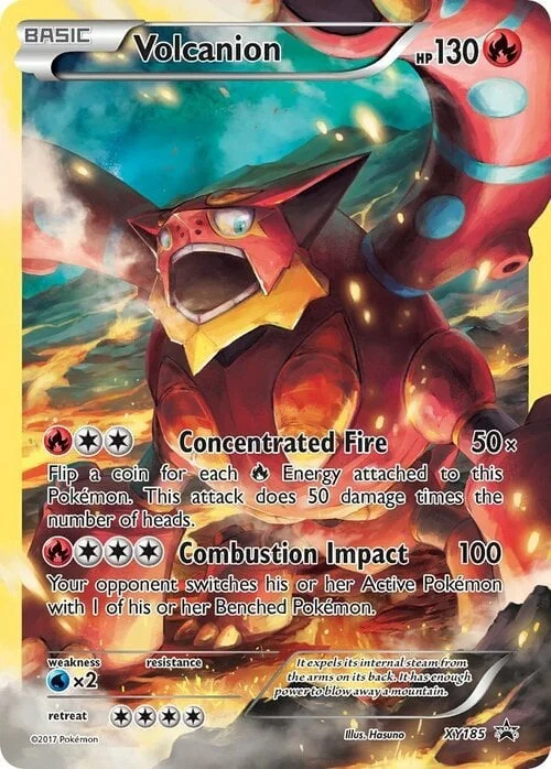 Volcanion — XY Black Star Promos
