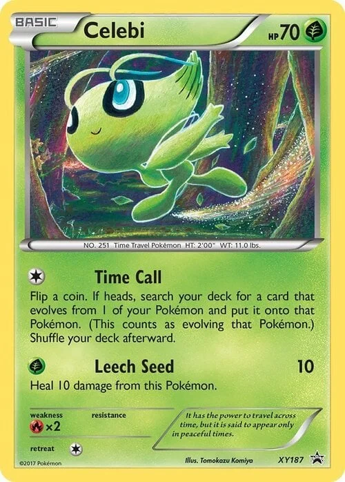 Celebi — XY Black Star Promos