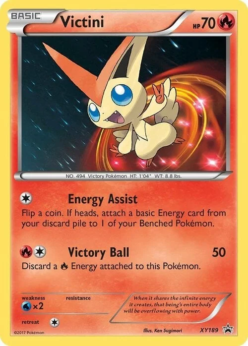 Victini — XY Black Star Promos