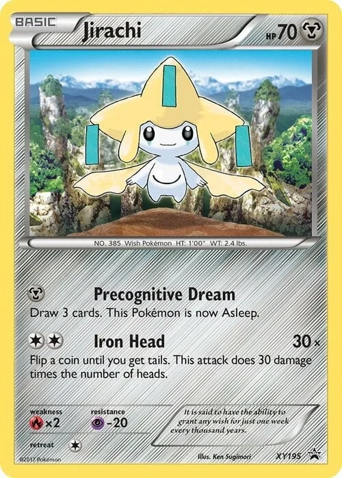 Jirachi — XY Black Star Promos