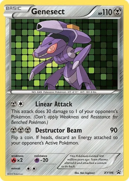 Genesect — XY Black Star Promos
