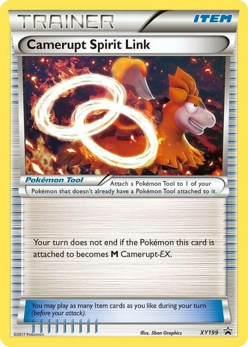 Camerupt Spirit Link — XY Black Star Promos