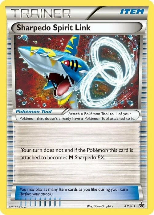 Sharpedo Spirit Link — XY Black Star Promos
