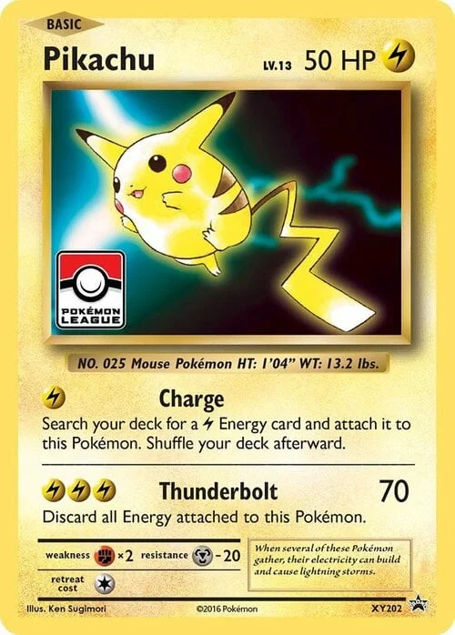 Pikachu — League Promos