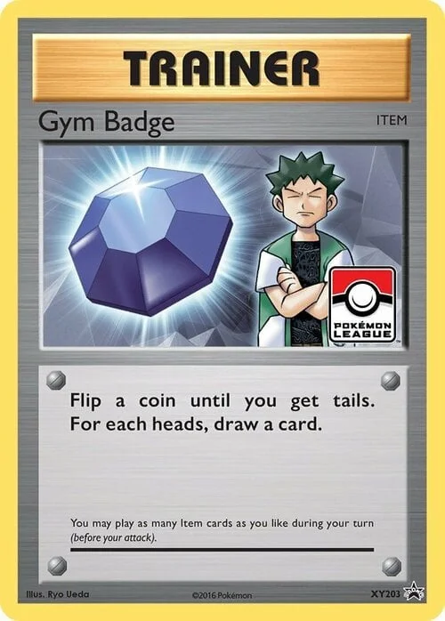 Gym Badge — XY Black Star Promos