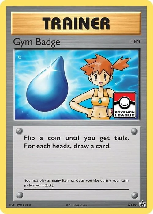 Gym Badge — XY Black Star Promos