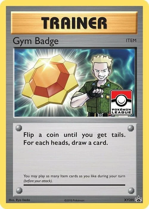 Gym Badge — XY Black Star Promos