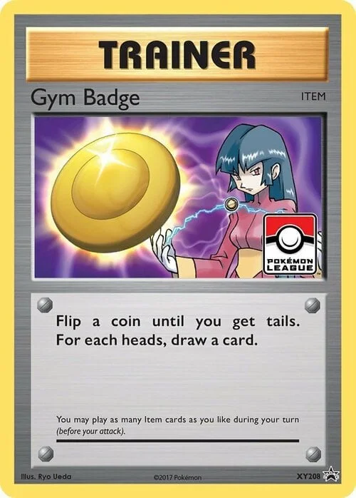 Gym Badge — XY Black Star Promos