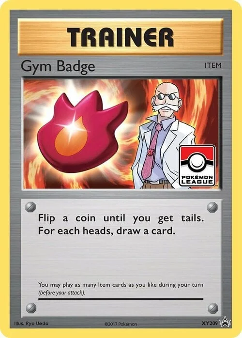Gym Badge — XY Black Star Promos