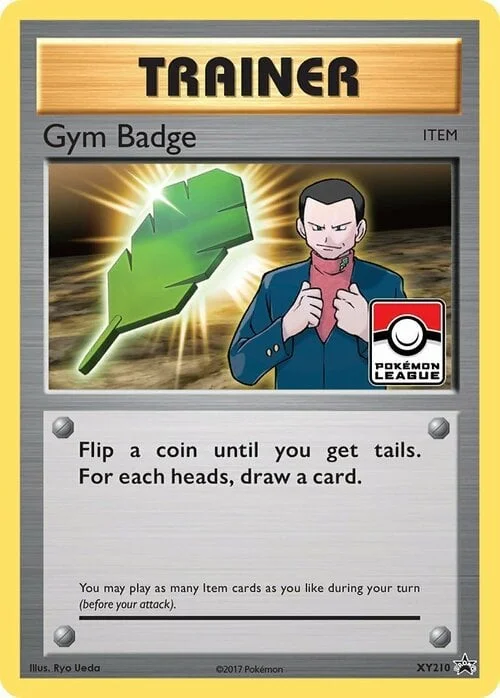 Gym Badge — XY Black Star Promos
