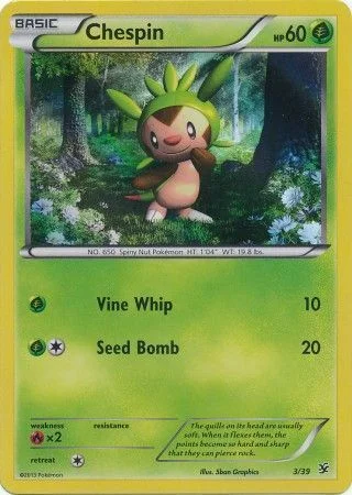 Chespin — XY Kalos Starter Set