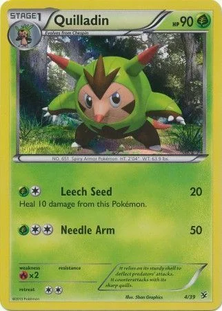 Quilladin — XY Kalos Starter Set