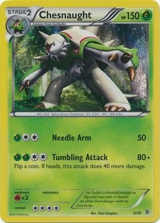 Chesnaught — XY Kalos Starter Set