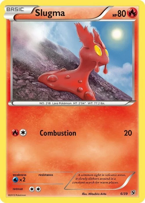 Slugma — XY Kalos Starter Set